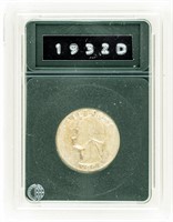 Coin 1932-D Washington Quarter-VF-See Descriptn