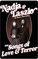 New Nadja And Laszlo Poster Metal Tin Sign 12 X 8
