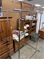 CHROME CLOTHES RACK