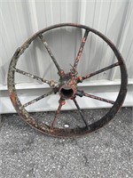 Orange Metal Wheel