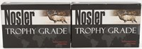 40 Rounds Of Nosler Trophy Grade .270 Win Ammo