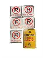 Vintage City of Dallas Parking Signs