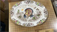 Turkey platter plate