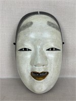 Wooden Japanese Theatre Mask