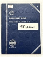 48 Roosevelt Silver Dimes