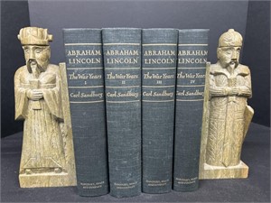 Abraham Lincoln volumes, one through four written