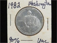 1982 GEORGE WASHINGTON HALF DOLLAR 90% UNC