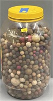 Bennington Clay Marbles Large Lot Collection
