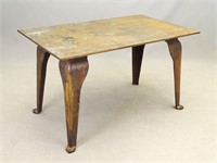 Cast Iron and Brass Table