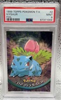 1999 Topps Pokémon T.V. Ivysaur Foil PSA 9