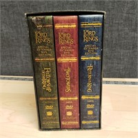 The Lord of THe RIngs Extended Versions DVD