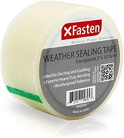 NEW - XFasten Transparent Window Weather Sealing