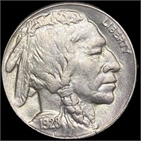 1928-S Buffalo Nickel LIGHTLY CIRCULATED