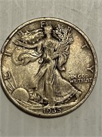 1935 Walking Liberty Silver Half
