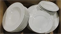 Partial Set of Oneida Evening Pearls China