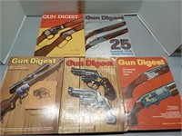 Gun Digest 1970, 1971, 1972, 1973 & 1975