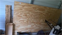 Sheet of Plywood 1/4in., 2X8’s, & More Scrap Wood