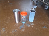 small lot of beverage holders