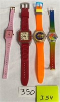 351 - LOT OF 4 WATCHES (I54)