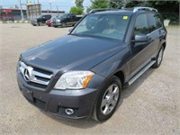 2010 MERCEDES BENZ GLK 138877 KMS