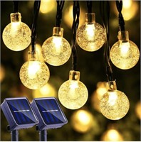 LYHOPE SOLAR OUTDOOR STRING LIGHTS -