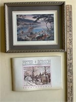 Peter Robson Framed Print and Booklet