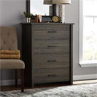 $139  Mainstays Hillside 4-Drawer Vertical Dresser
