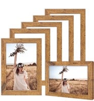 ($42) TWING 5x7 Picture Frames Set of 6