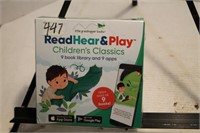 New Readhear and play. 9 children's book library