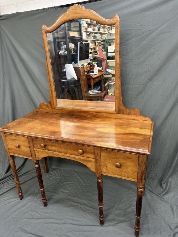 Old Mission Style Hawaiian Koa Wood Desk/Vanity
