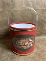Coca-Cola Ice Bucket 9" tall