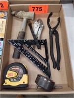 HAMMER, TAPE MEASURE, PLIERS & OTHER SMALL TOOLS