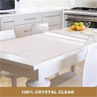 Vicwe 42x 60 Inch Clear Table Cover