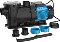 $340 2HP Pool Pump Inground, 6950 GPH Above