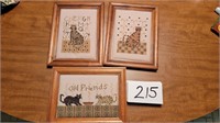 Framed Cat Decor