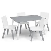 Delta Children Kids Table And Chair Set (4 Chairs