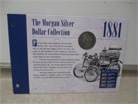 Morgan Silver Dollar Collection 1881 Morgan