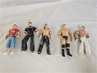 5 Vintage WWE Action Figures