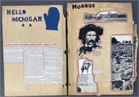 1940's Michigan History Scrapbook