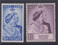 Falkland Islands Stamps #99 Mint LH & #100 Mint NH
