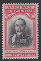 Falkland Islands Stamps #76 Mint HR gorgeous 1 Pou