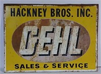 SST Gehl Sales & Service Sign