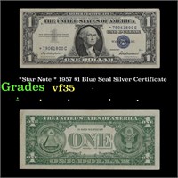 *Star Note * 1957 $1 Blue Seal Silver Certificate