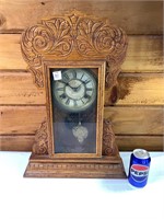 Amherst Waterbury Clock Co. Clock w/Key