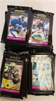 25 packs pinnacle football cards
