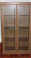 Sauder Style Display Case (53 3/4" tall x 31" wide