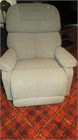 Grey/Brown Swivel/Rocker/Recliner chair (32" wide