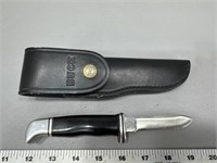 Buck knife 116 with sheath