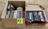 E - LOT OF DVD MOVIES & VHS MOVIES (KL3)