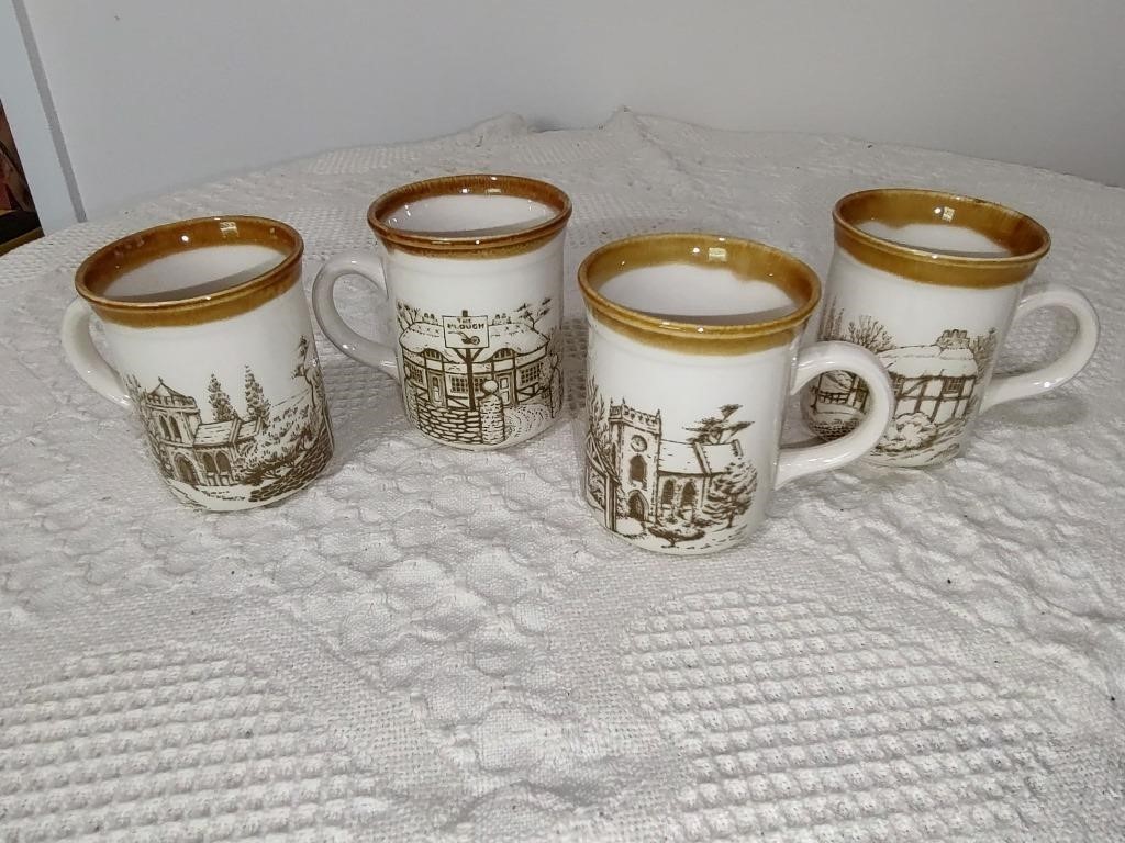 4 Biltons Coffee Mugs